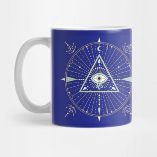 Evil Eye Mandala Mug